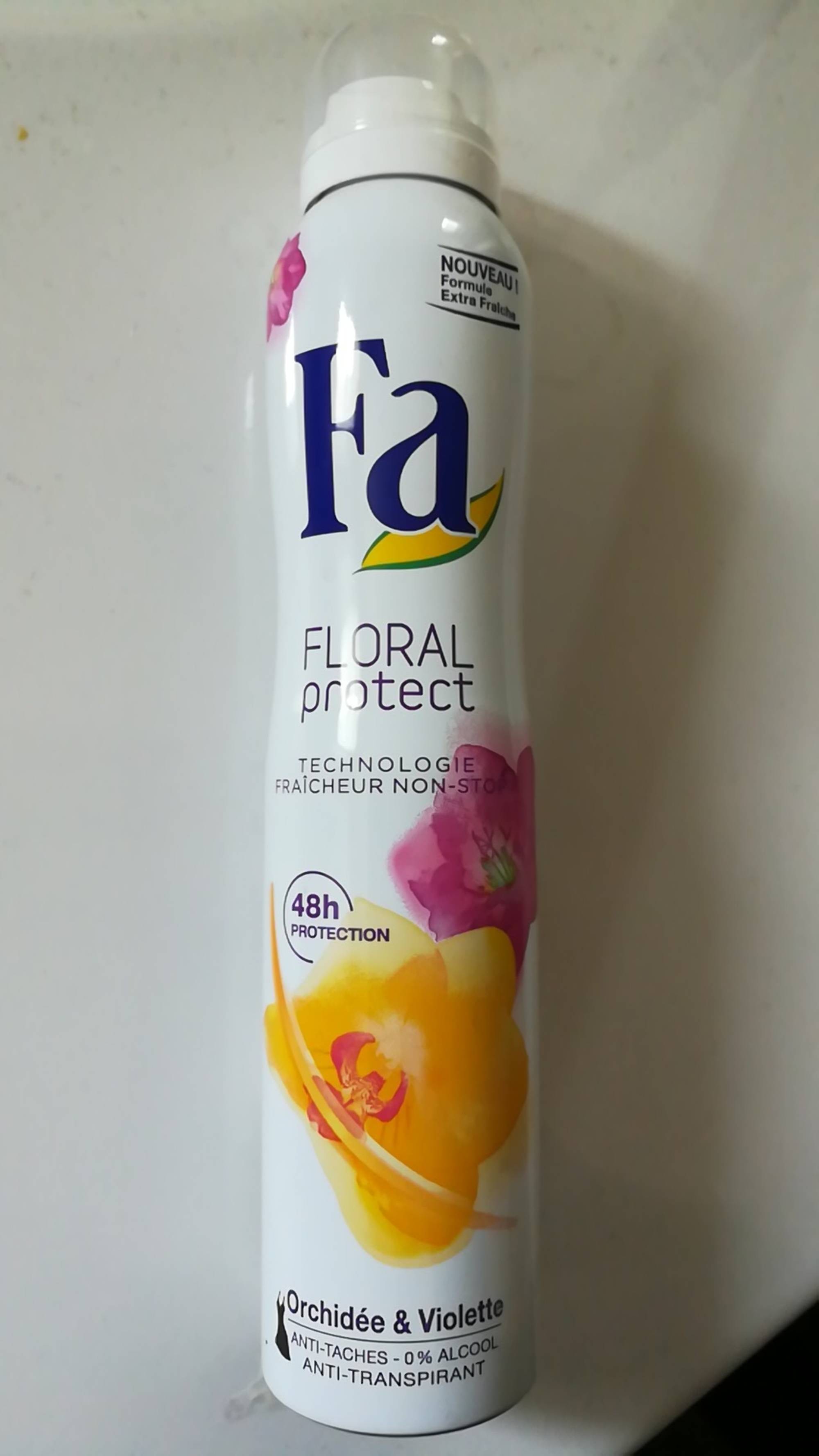 FA - Floral protect - Anti-transpirant 48h orchidée & violette