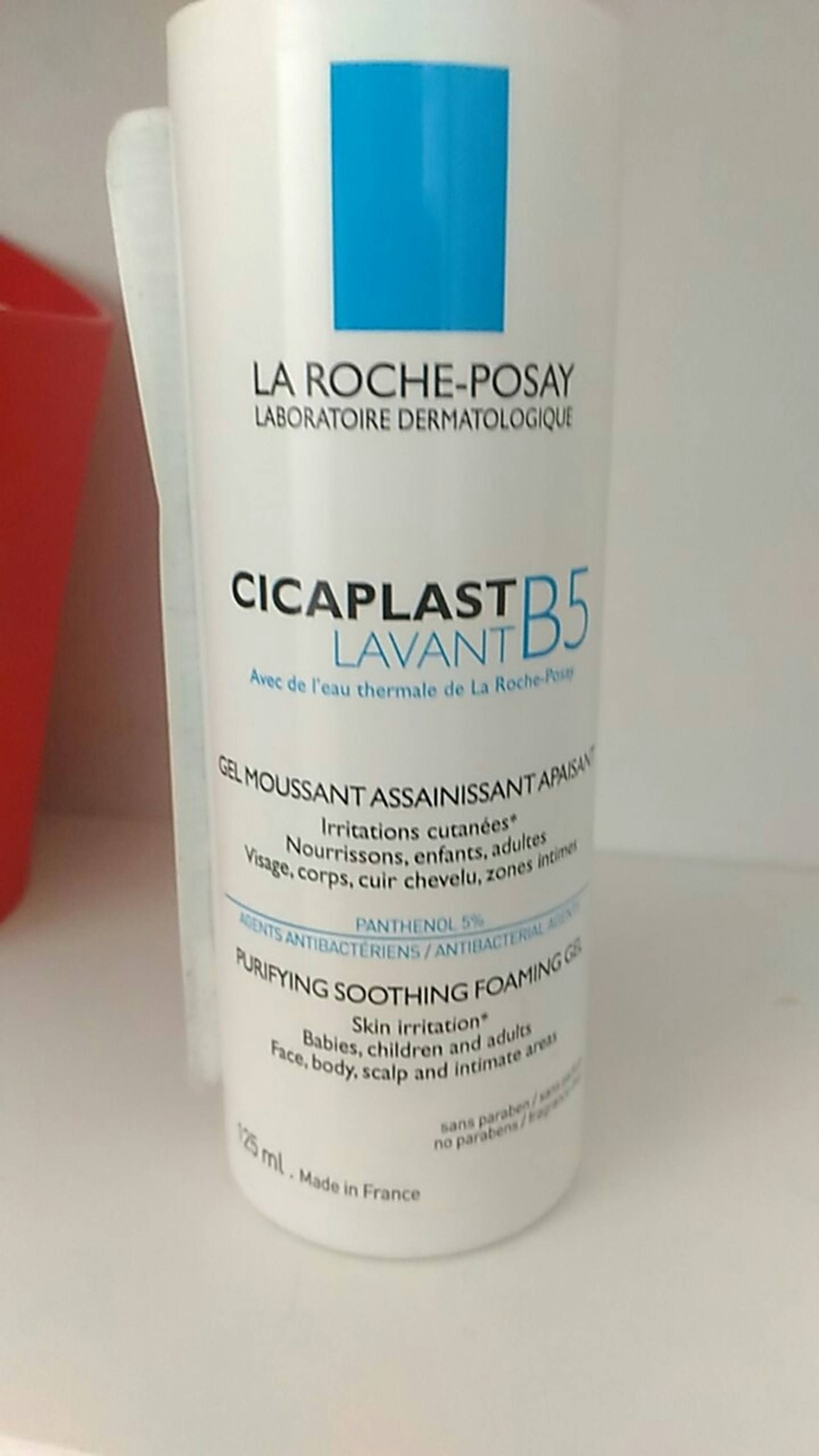 LA ROCHE-POSAY - Cicaplast lavant B5 - Gel moussant assainissant apaisant