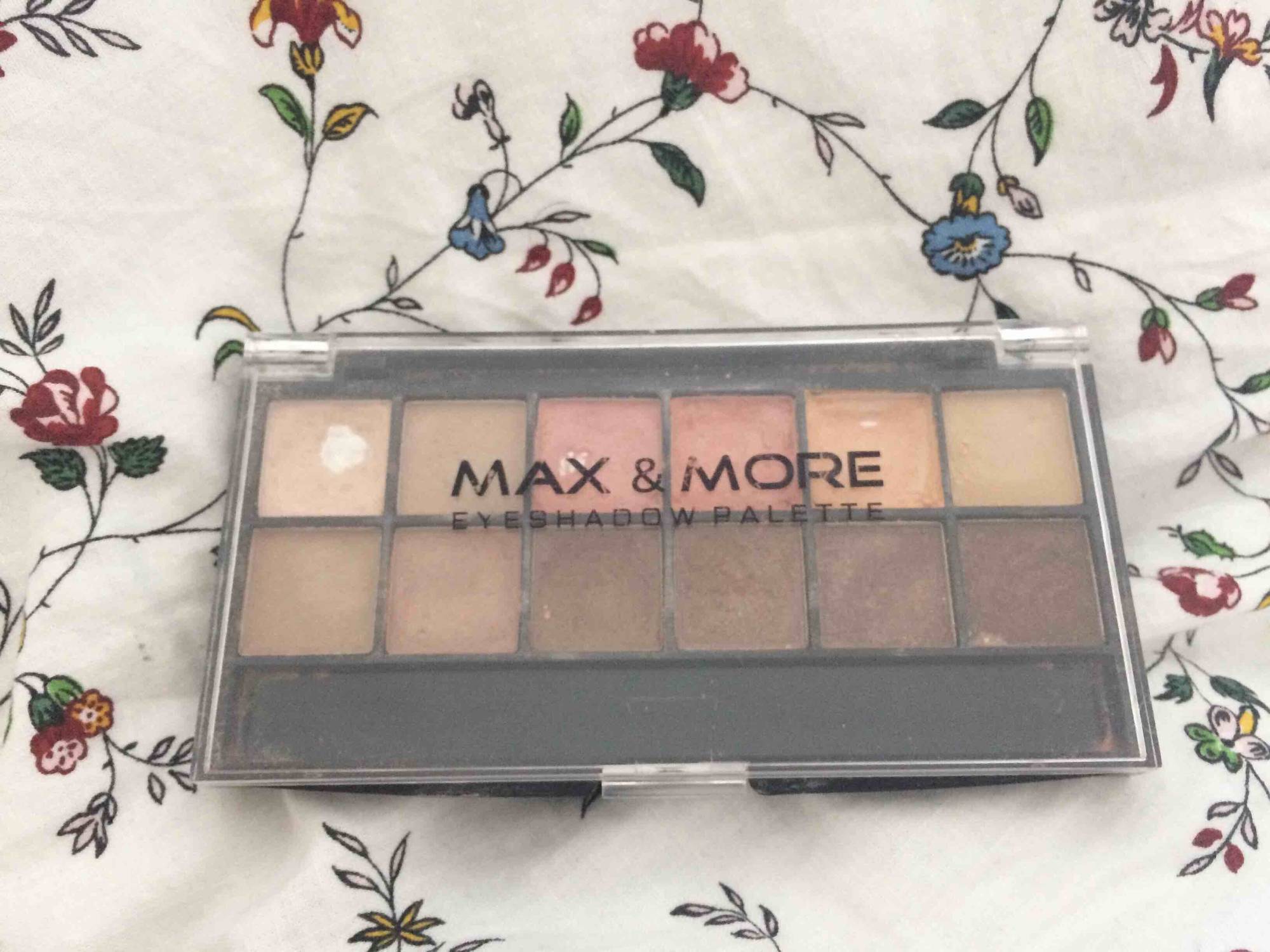 MAX & MORE - Eyesharow palette
