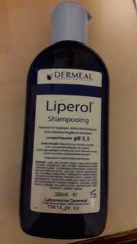 DERMEAL - Liperol - Shampooing hydratant et régulateur ph 5,5