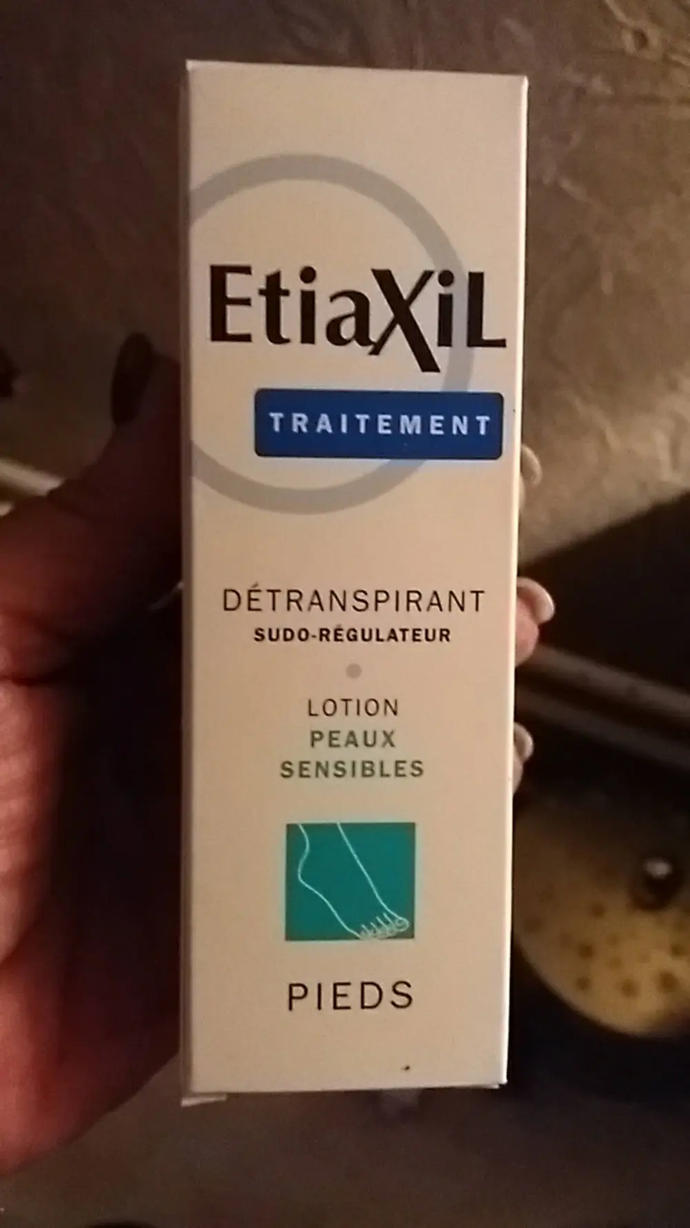 ETIAXIL - Traitement - Détranspirant pieds peaux sensibles