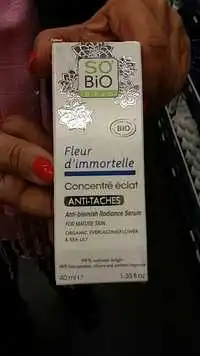 SO'BIO ÉTIC - Fleur d'immortelle concentré éclat anti-tâches