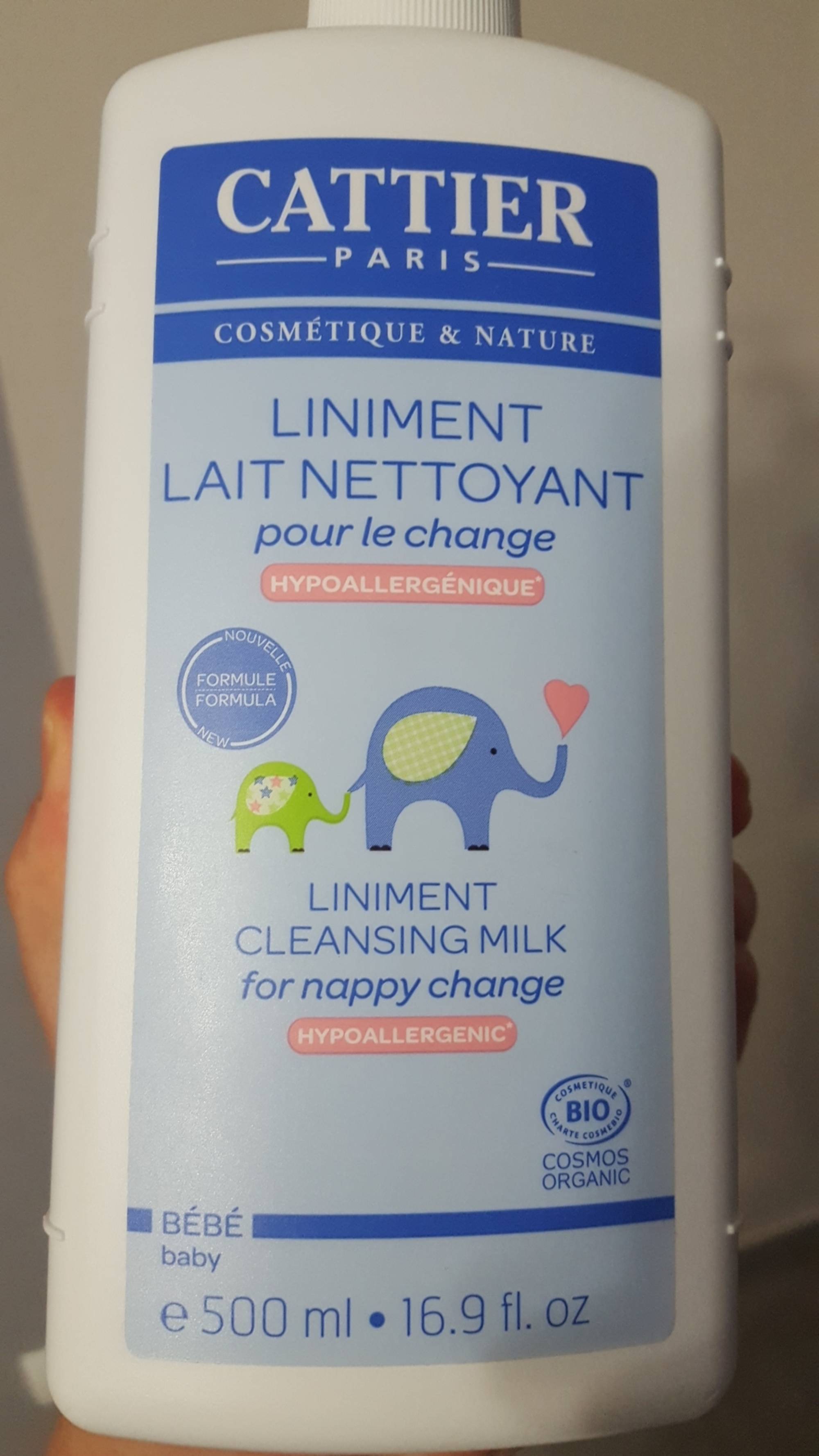 Cattier Bébé Crème pour le Change bio - Soin hydratant et protecteur