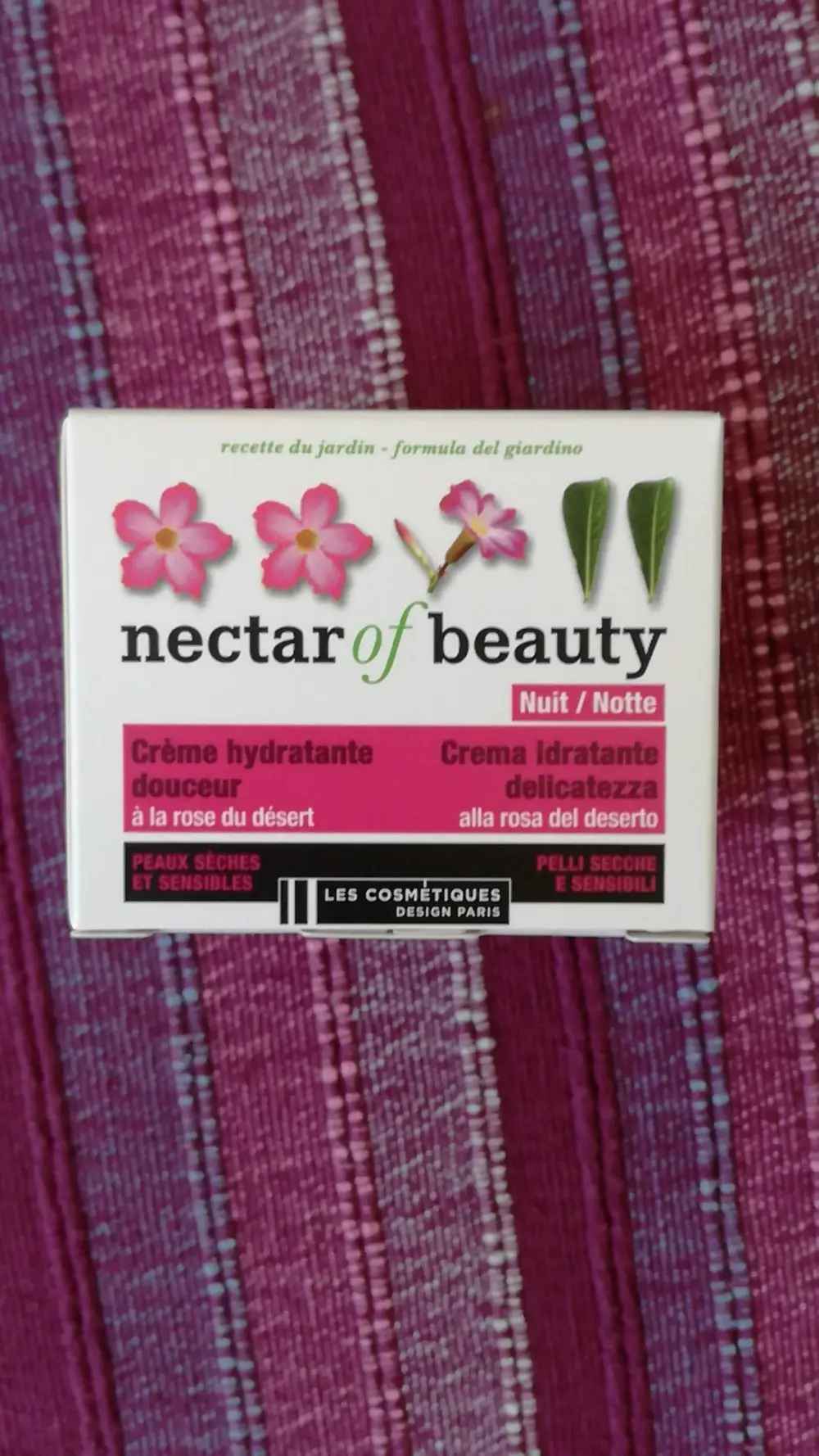 LES COSMÉTIQUES DESIGN PARIS - Nectar of beauty - Crème hydratante douceur