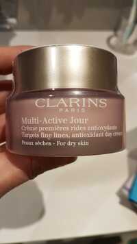 CLARINS - Multi active jour - Crème premières rides antioxydante