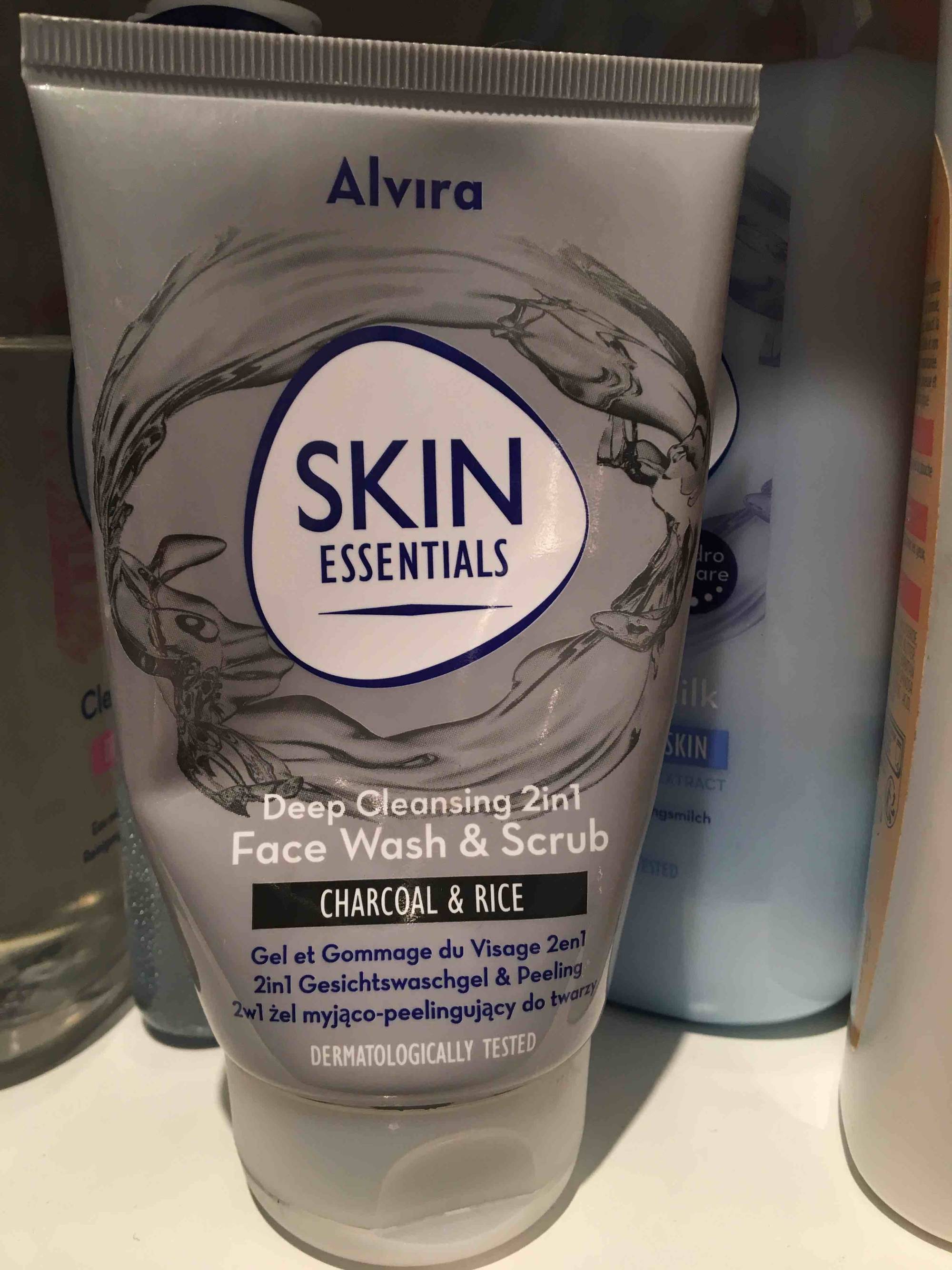 ALVIRA - Skin essentials - Gel et Gommage du visage 2 en 1