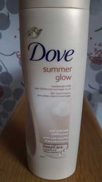 DOVE - Summer glow - Lait nourrissant pour peau claire à normale