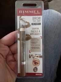 RIMMEL - Crayon facile à appliquer - 002 Medium brown