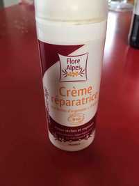 FLORE ALPES - Soin anti-âge - Crème réparatrice aux huiles d'argousier & d'argan - Bio