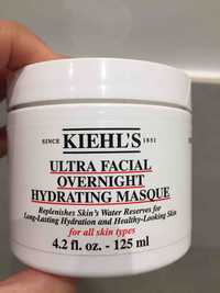 KIEHL'S - Ultra facial overnight - Hydrating masque