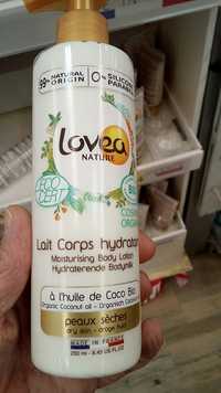 LOVEA NATURE - Lait corps hydratant à l'huile de coco
