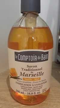LE COMPTOIR DU BAIN - Savon traditionnel de Marseille - Vanille miel