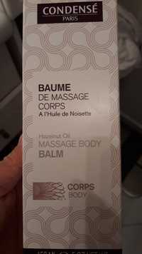 CONDENSÉ - Baume de massage corps