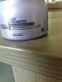 L'ORÉAL - Liss unlimited - Masque lissage intense 4 jours