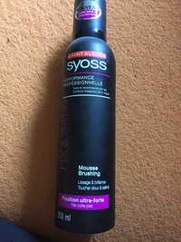 SYOSS - Fix & satin - Mousse brushing fixation ultra-forte