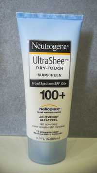 NEUTROGENA - Ultra sheer dry-touch - Sunscreen SPF 100+