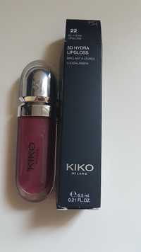 KIKO - 3D hydra lipgloss red garnet 22