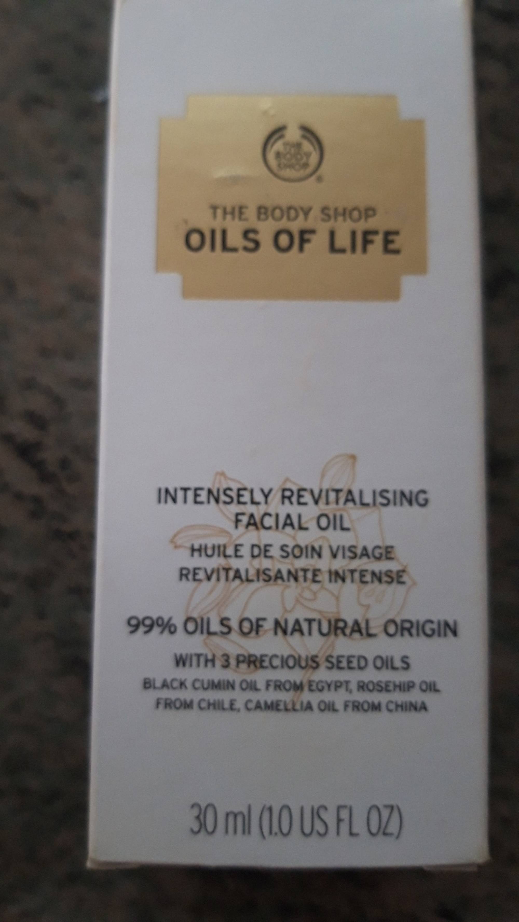THE BODY SHOP - Oils of life - Intensely revitalising facial oil