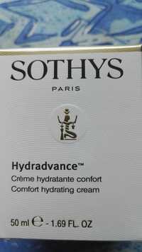 SOTHYS - Hydradvance - Crème hydratante confort