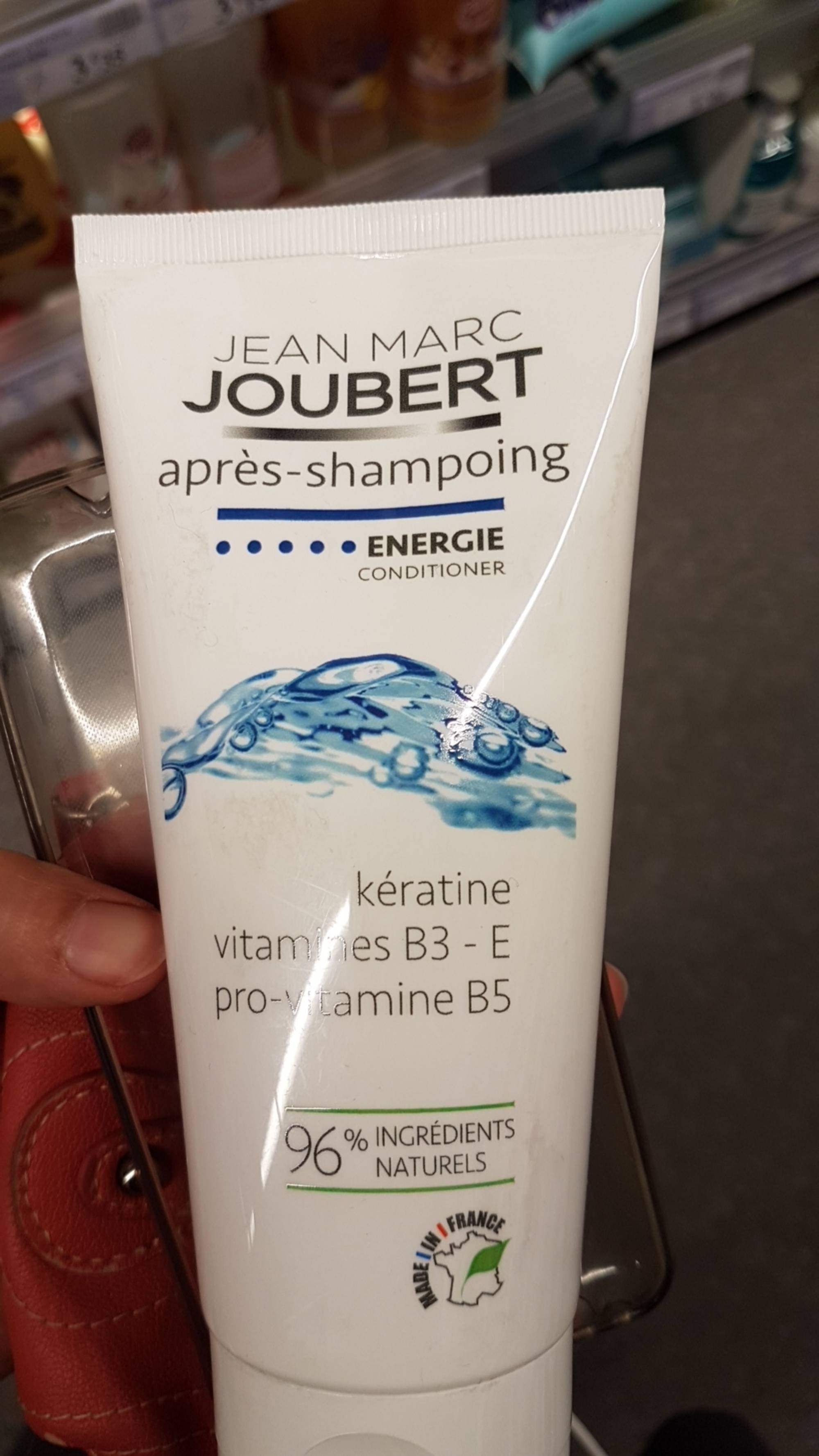 JEAN MARC JOUBERT - Après-shampoing énergie