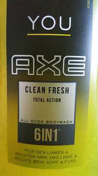 AXE - Clean fresh - All over bodywash 6in1