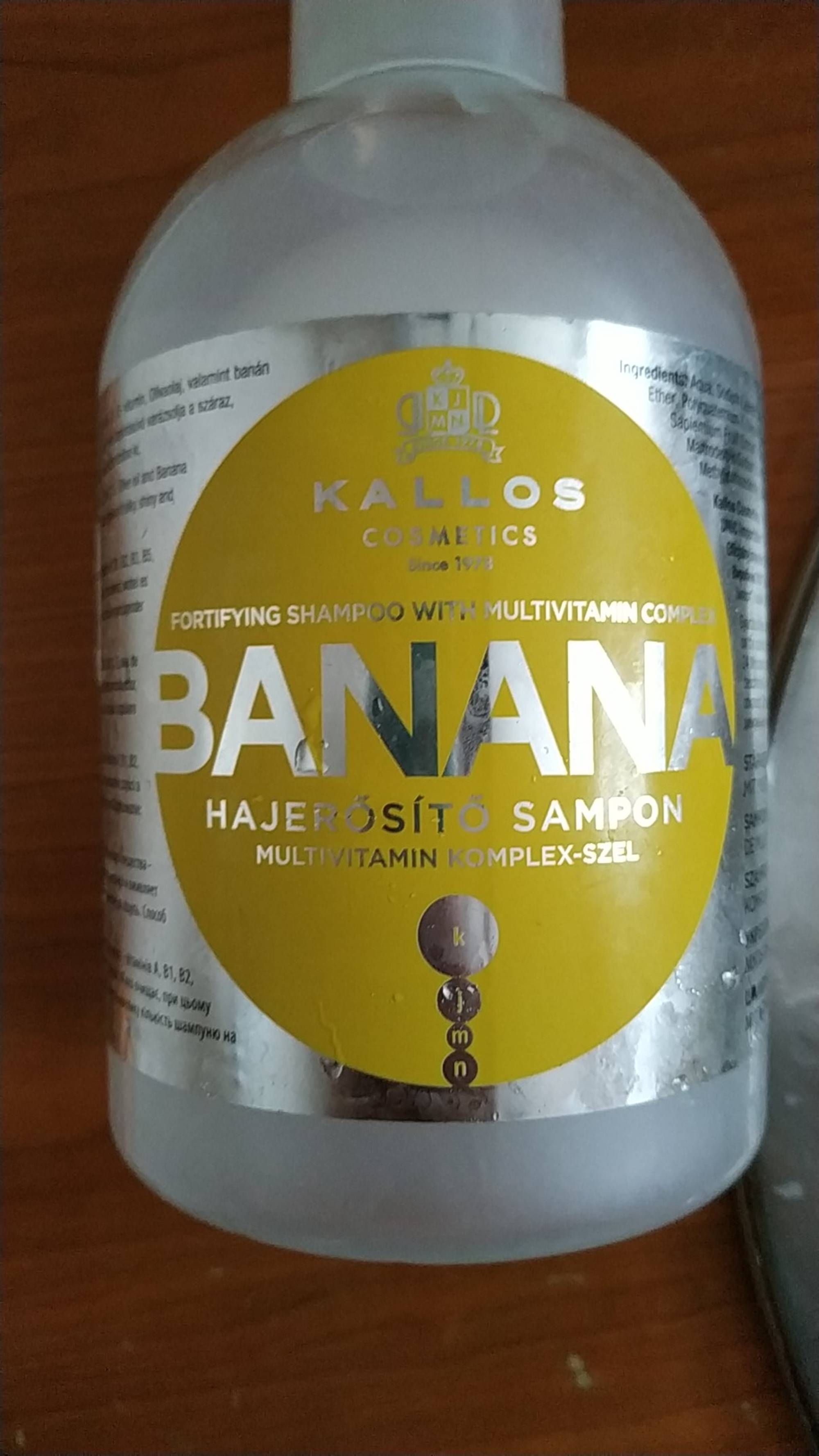 KALLOS COSMETICS - Banana - Fortifying shampoo 