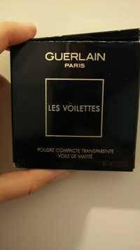 GUERLAIN - Les violettes - Poudre compacte transparente