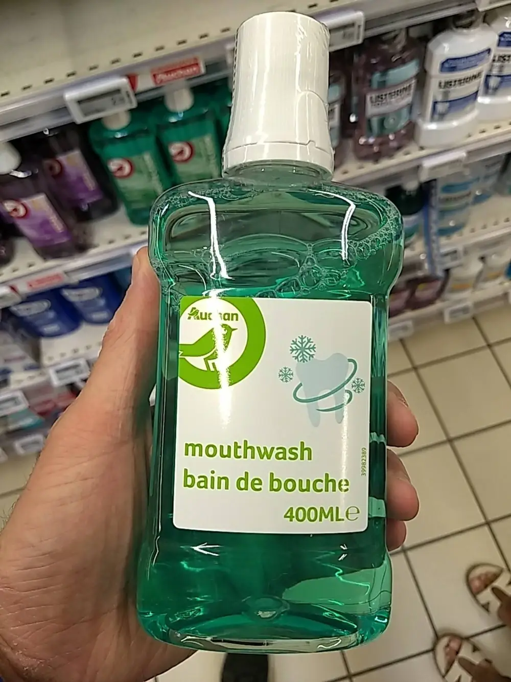 AUCHAN - Bain de bouche