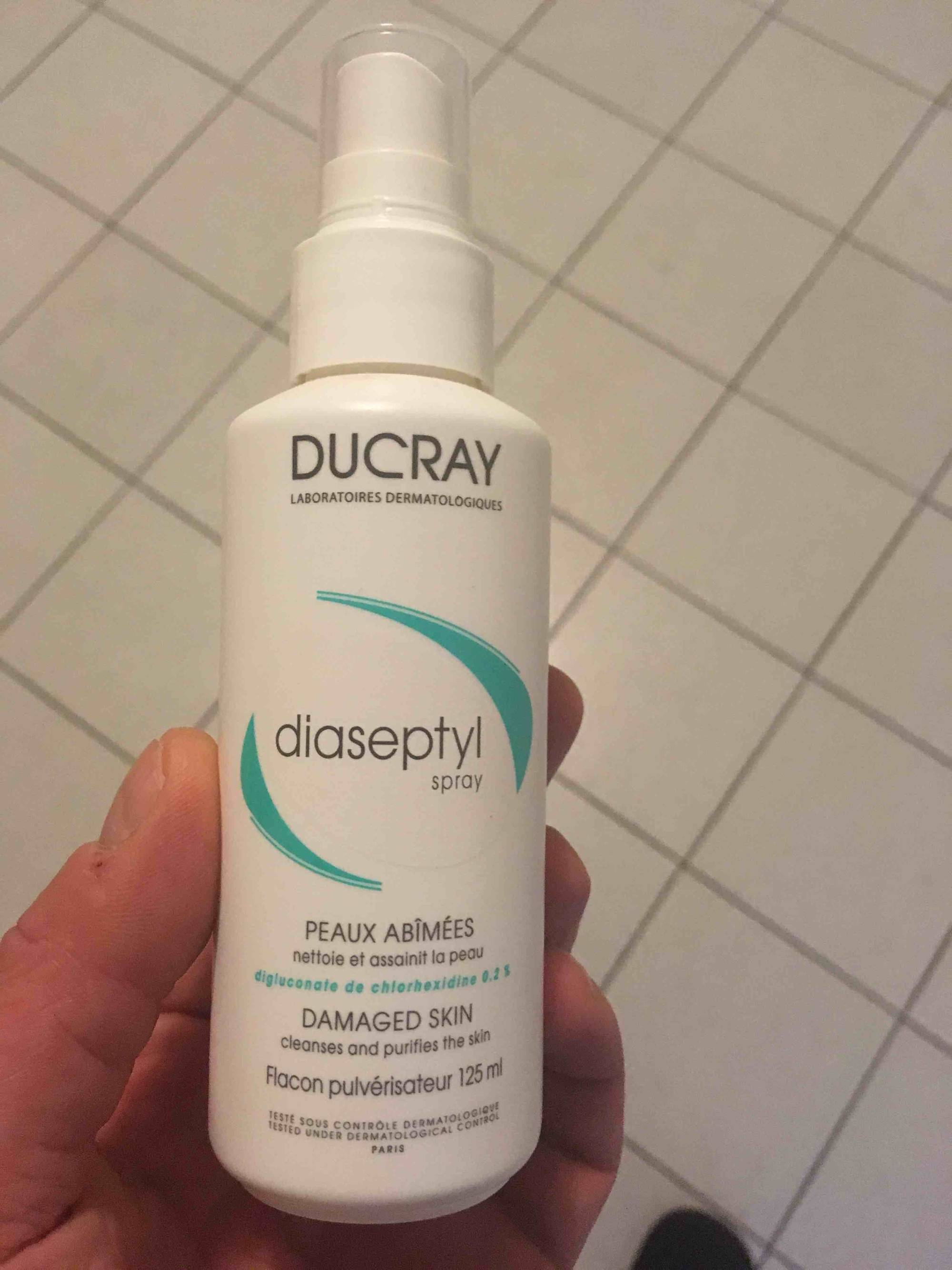 DUCRAY - Diaseptyl spray - Nettoie et assainit la peau, peaux abîmées