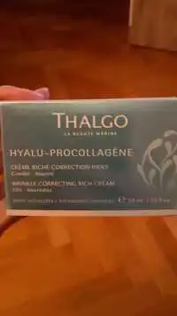 THALGO - Hyalu-procollagène - Crème riche correction rides