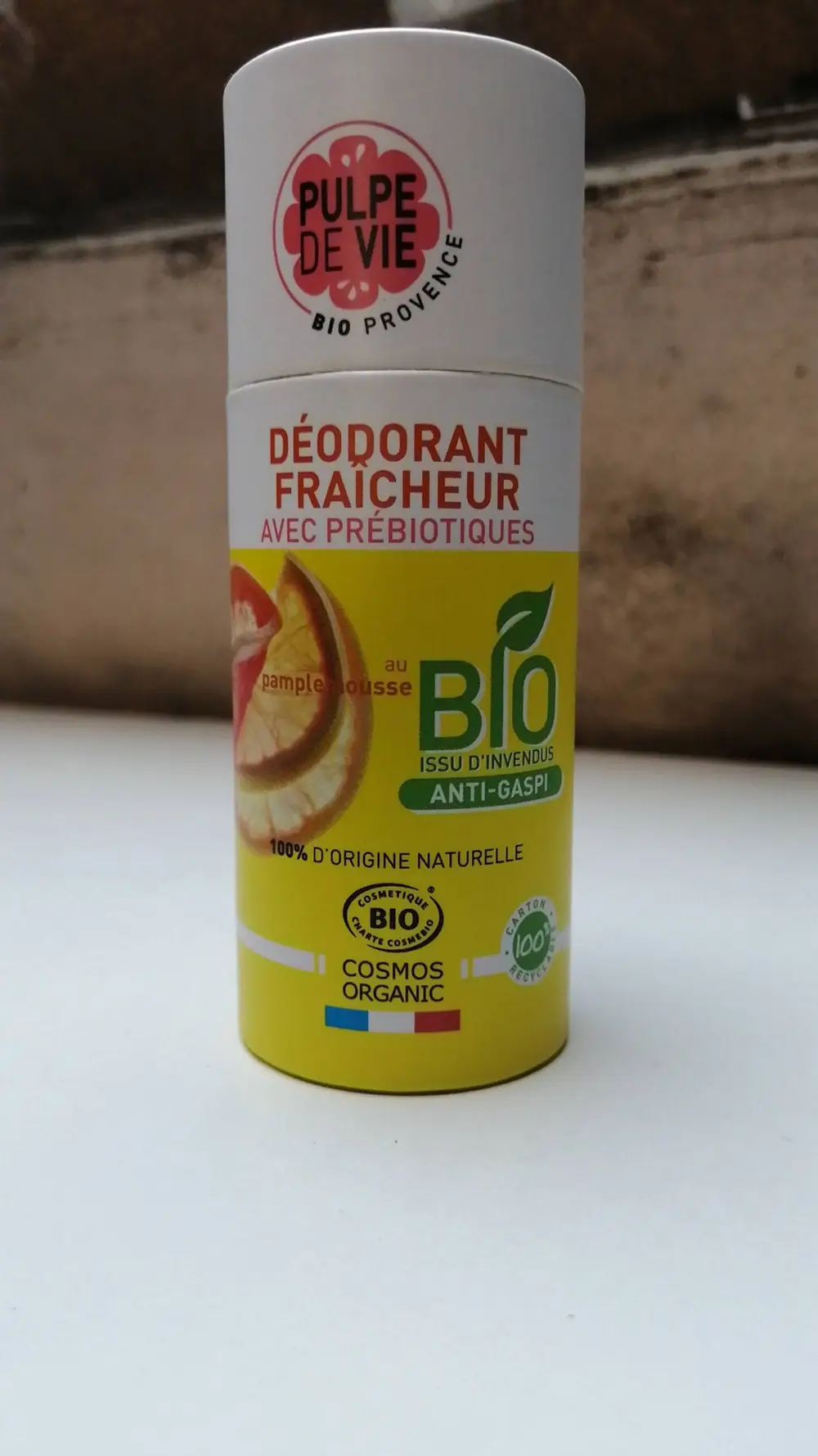 PULPE DE VIE - Déodorant fraîcheur avec prébiotiques bio