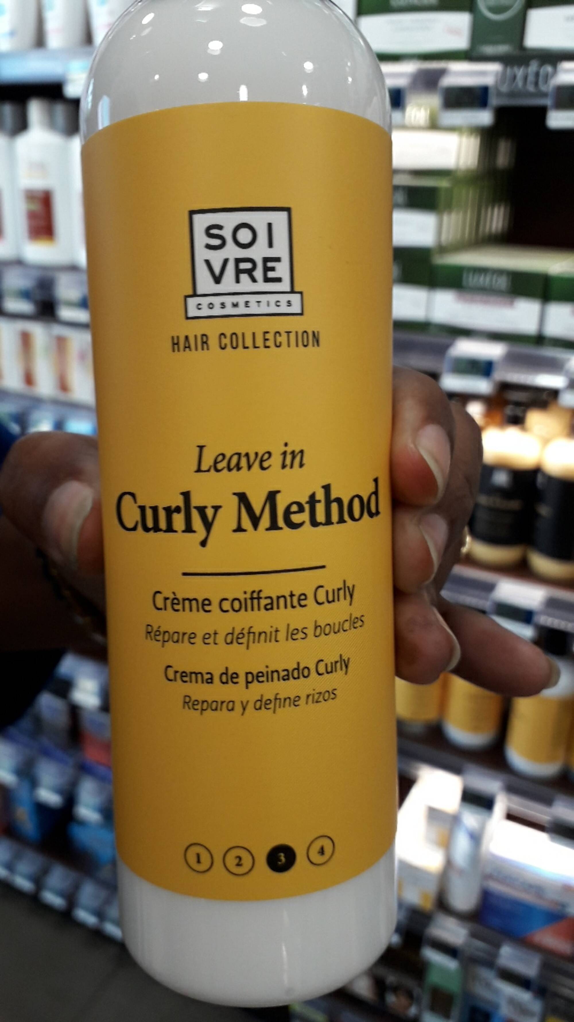 SOIVRE COSMETICS - Crème coiffante curly 3