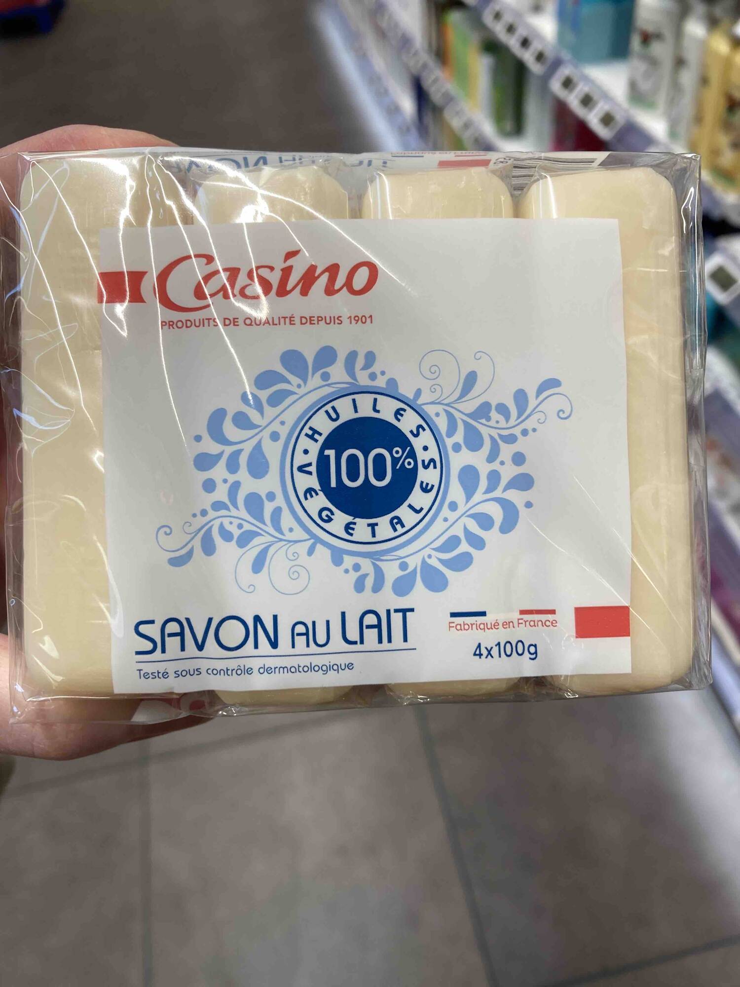 CASINO - Savon au lait