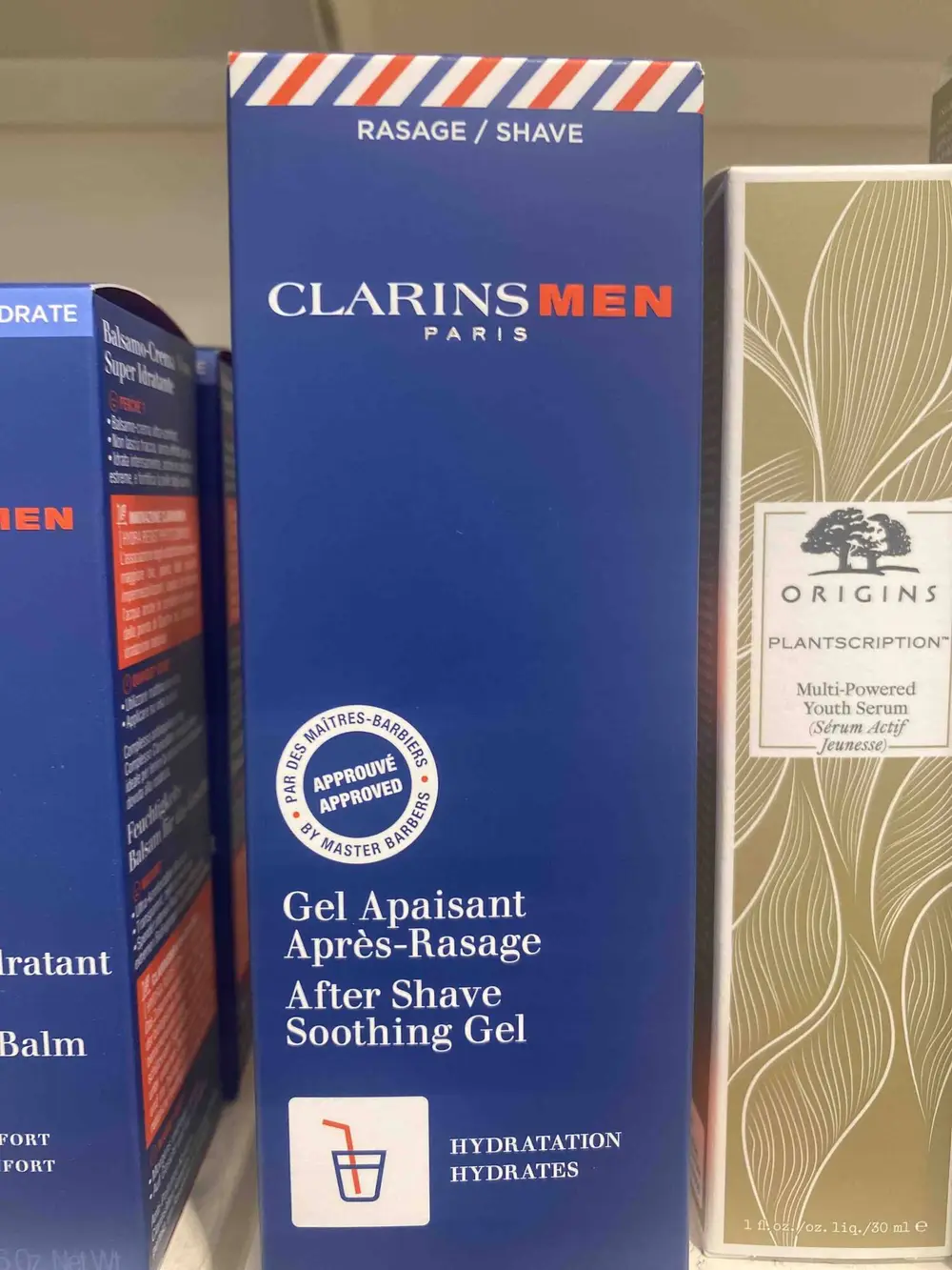 CLARINSMEN - Gel apaisant après-rasage