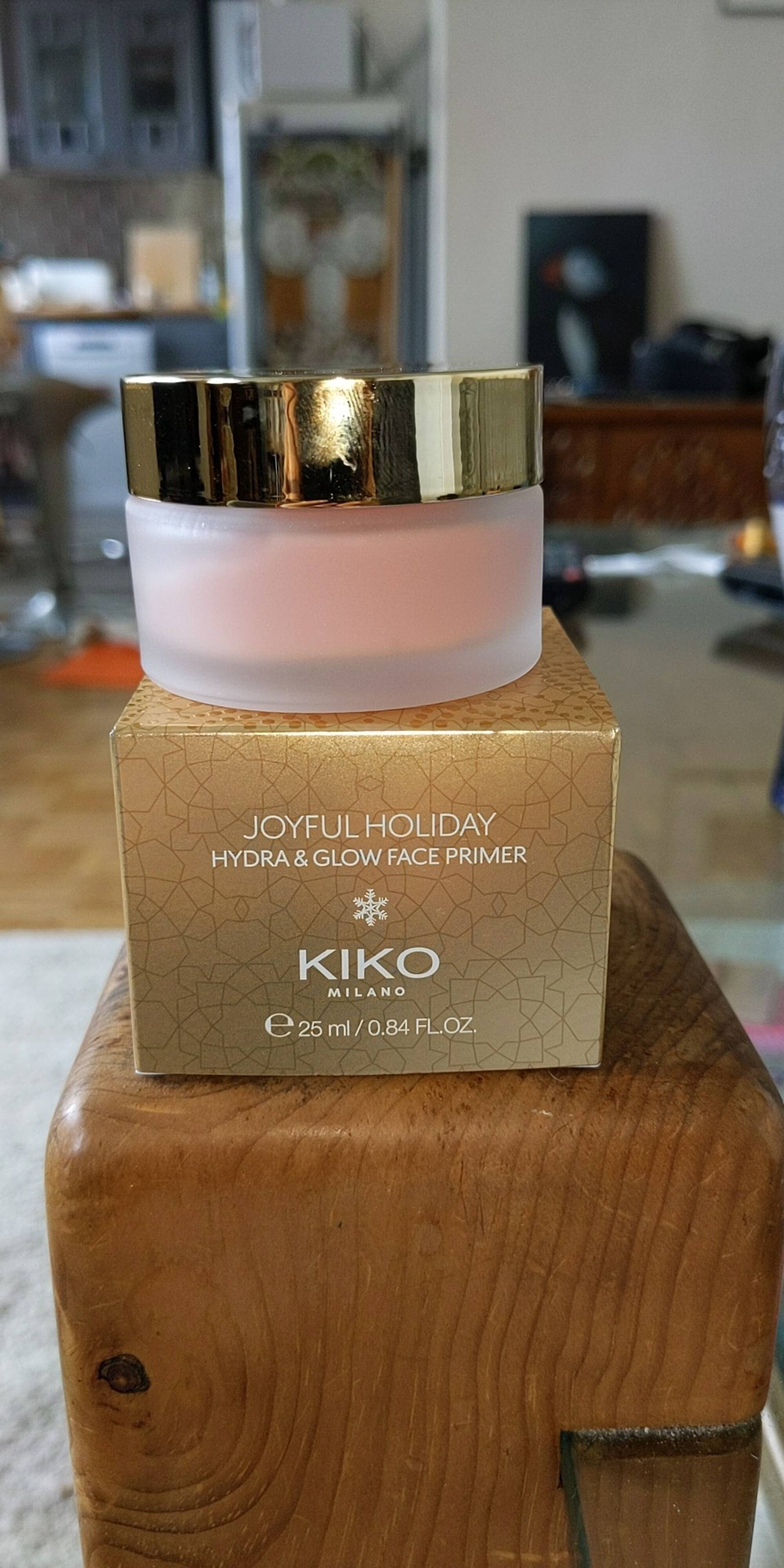 KIKO - Joyful holiday - Hydra & glow face primer