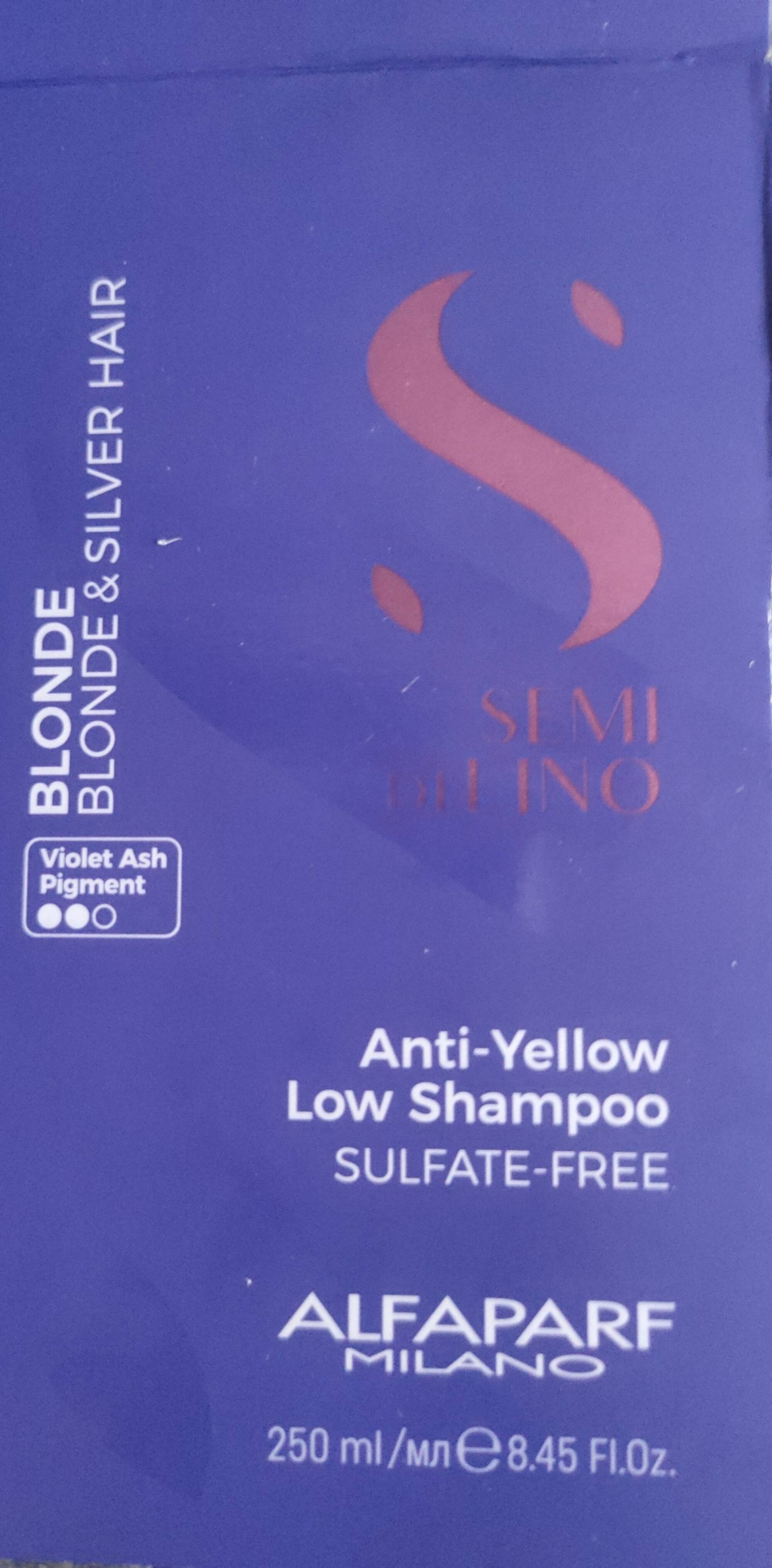 ALFAPARF MILANO - Blonde & silver hair -  Anti-yellow low shampoo