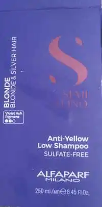 ALFAPARF MILANO - Blonde & silver hair -  Anti-yellow low shampoo