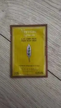 L'OCCITANE - Verveine agrumes - Lait corps frais