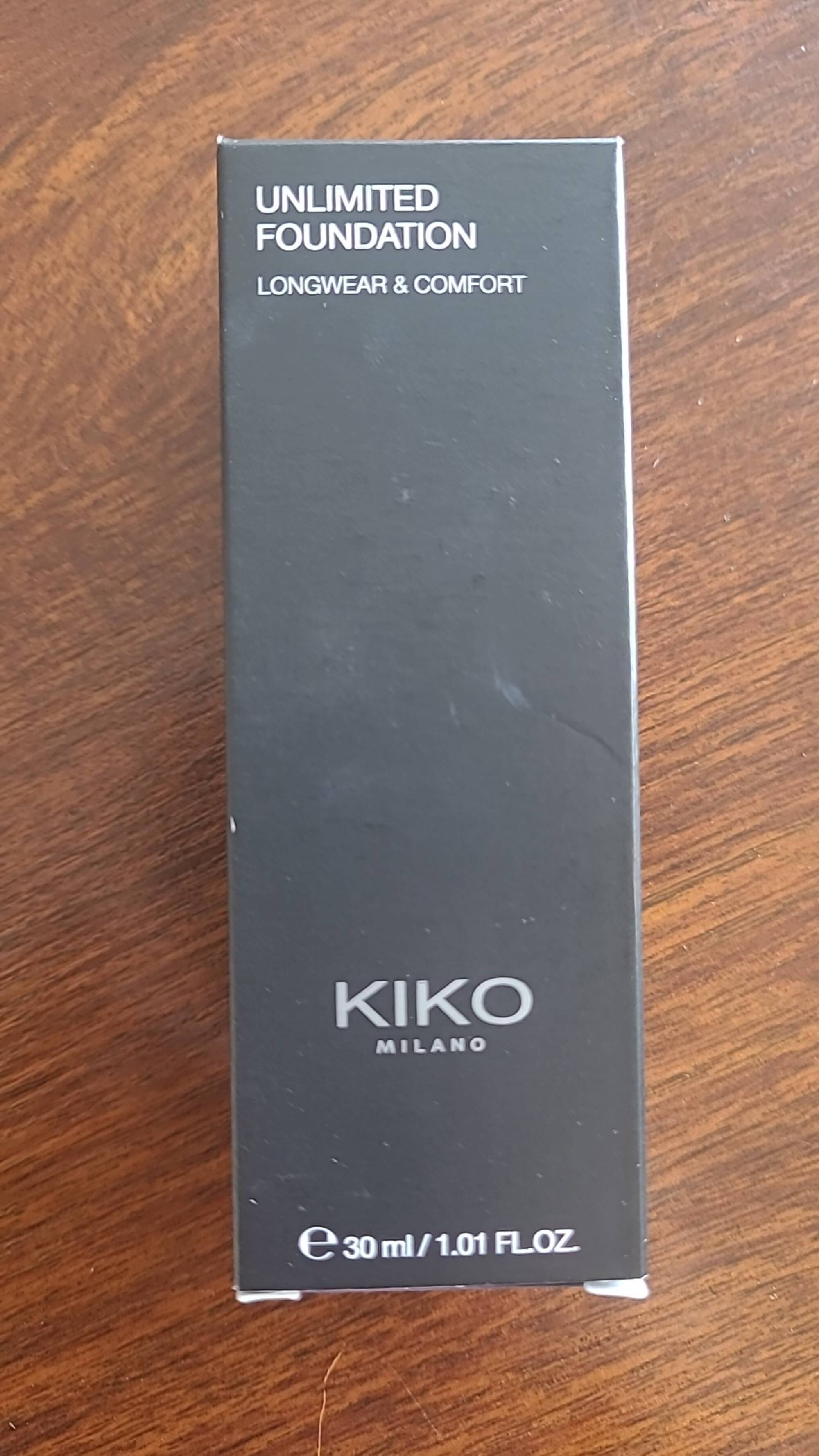KIKO - Unlimited foundation