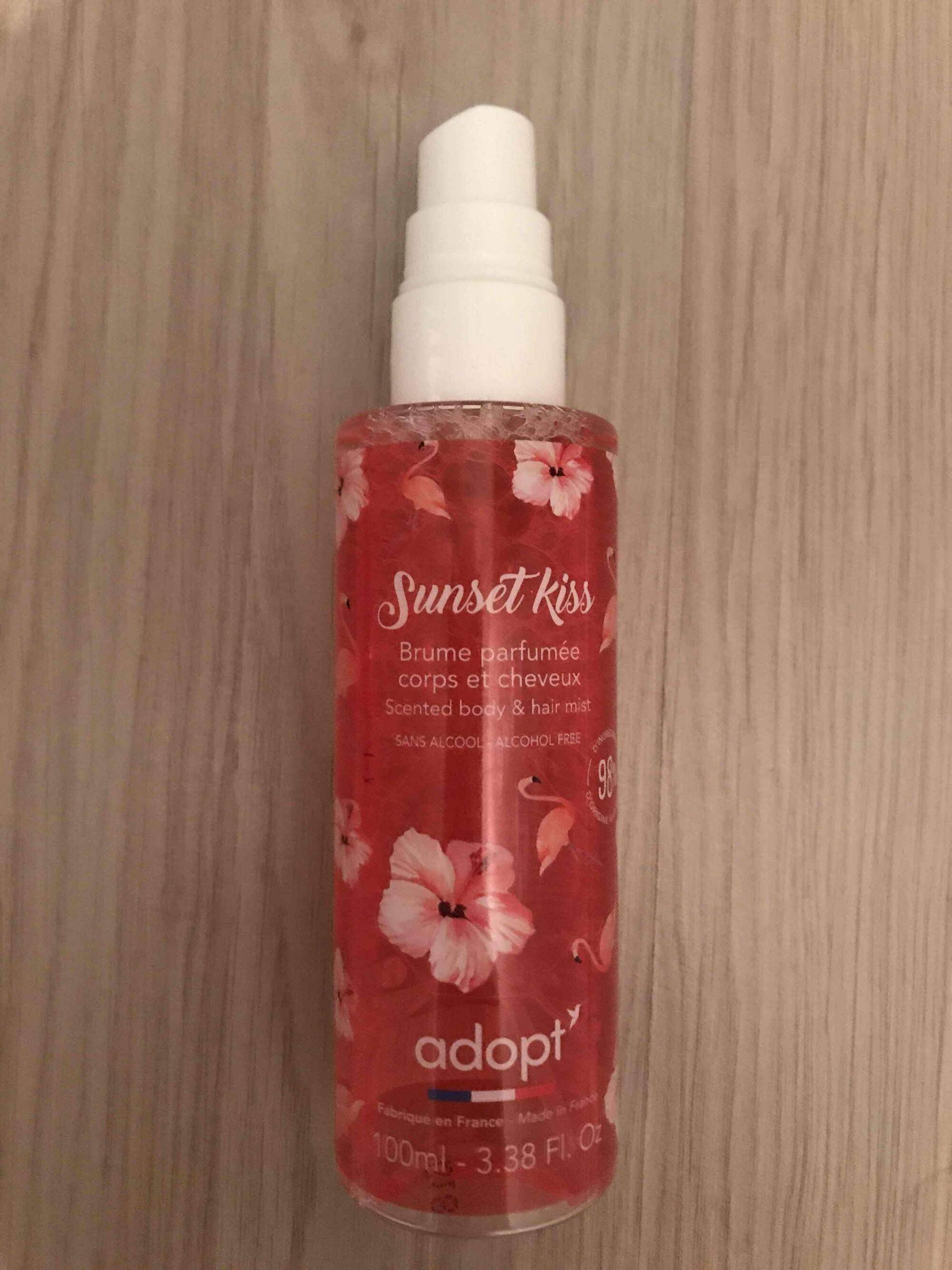 ADOPT' - Sunset Kiss brume parfumée corps et cheveux