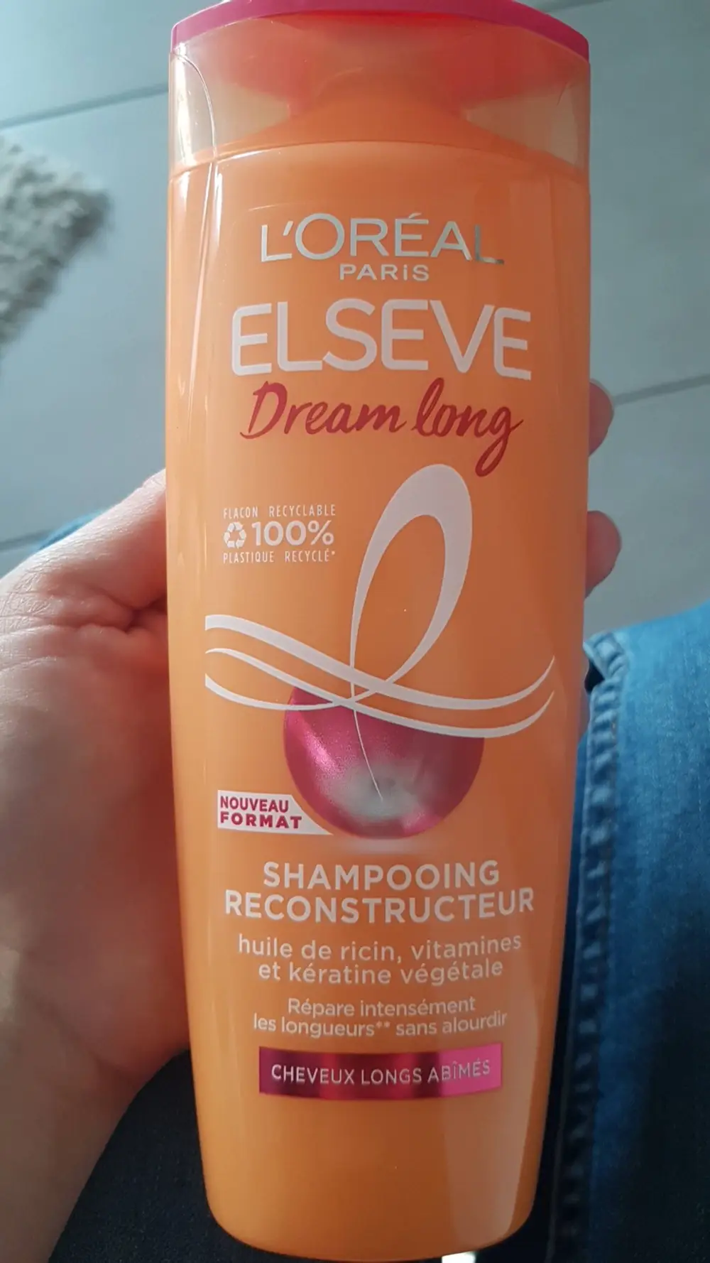 L'ORÉAL PARIS - DREAM LONG- SHAMPOOING RECONSTRUCTEUR CHEVEUX LONGS ABIMES
