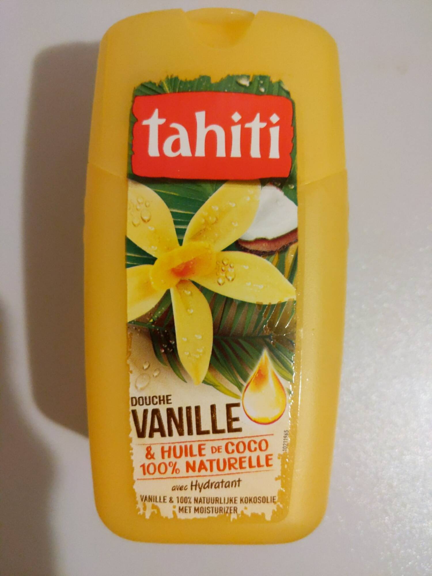 TAHITI - Douche vanille - Huile de coco hydratante