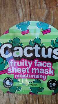 THE BEAUTY DEPT - Cactus_fruity face sheet mask moisturising
