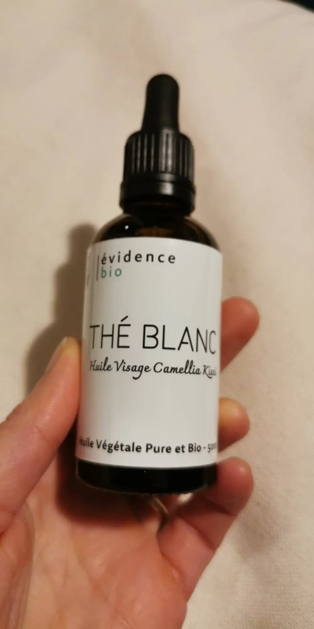 BOX EVIDENCE - Thé blanc - Huile visage