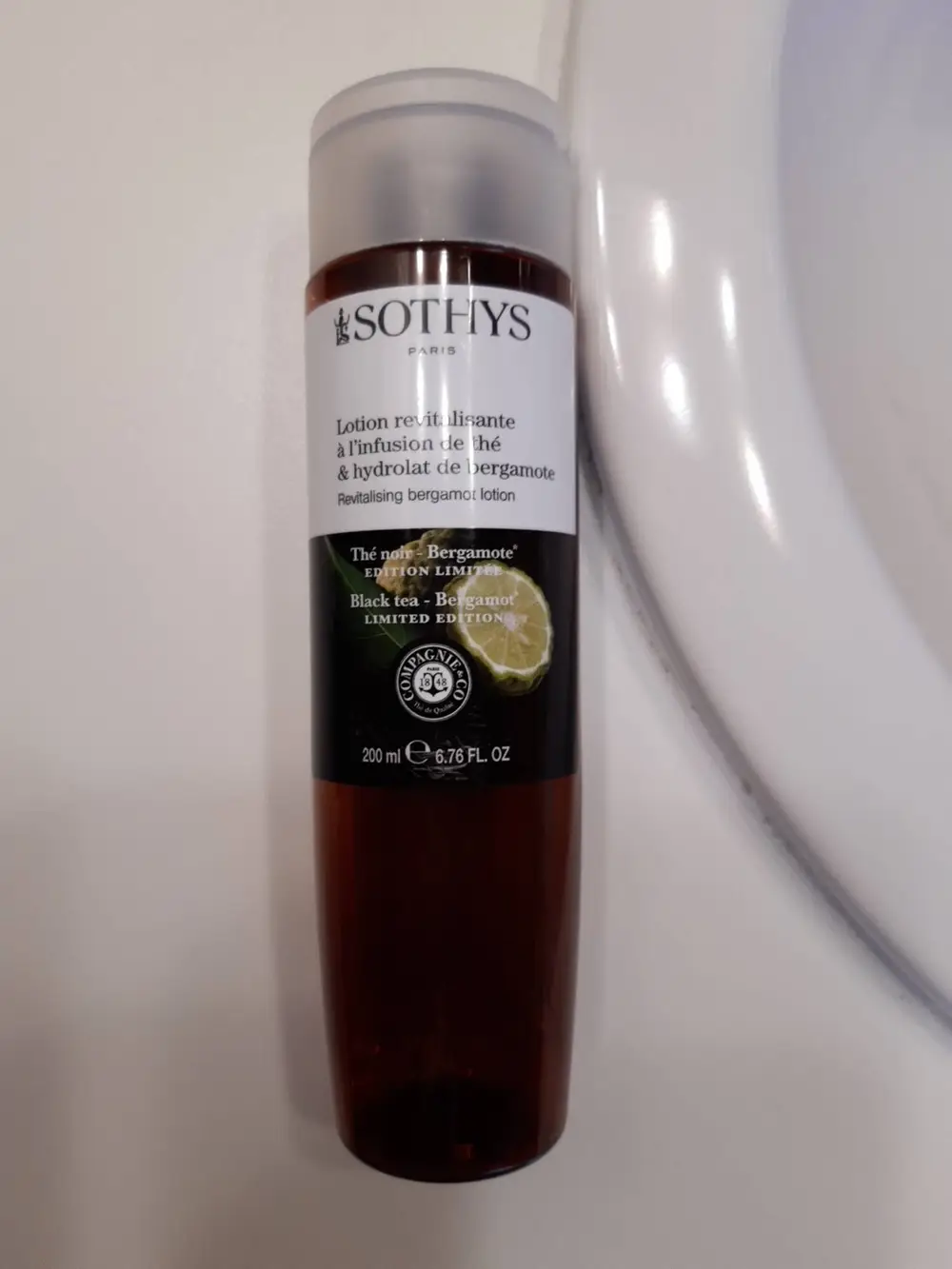 SOTHYS - Lotion revitalisante à l'infusion de thé hydrolat de bergamote