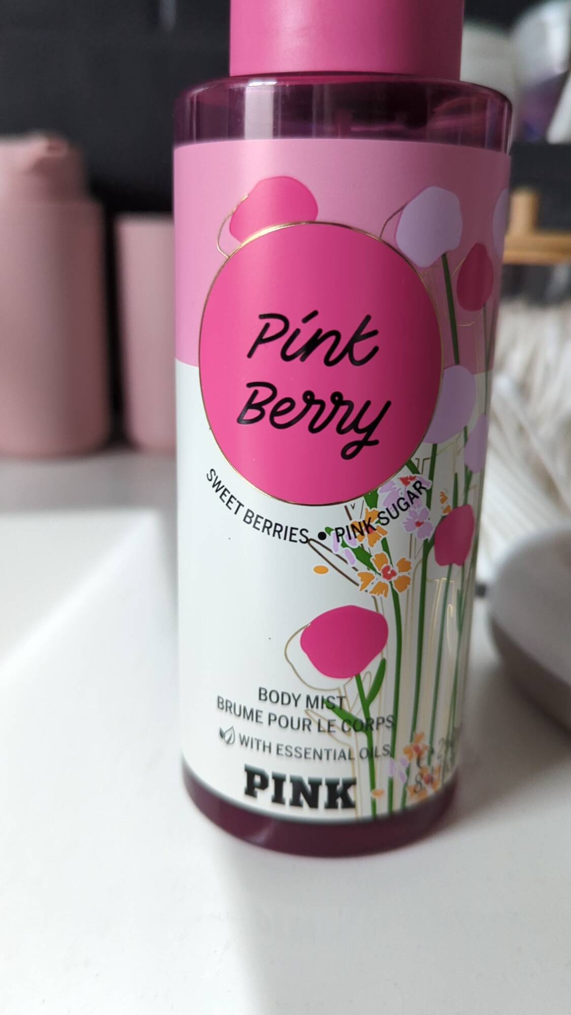 PINK - Pint berry - Brume pour le corps