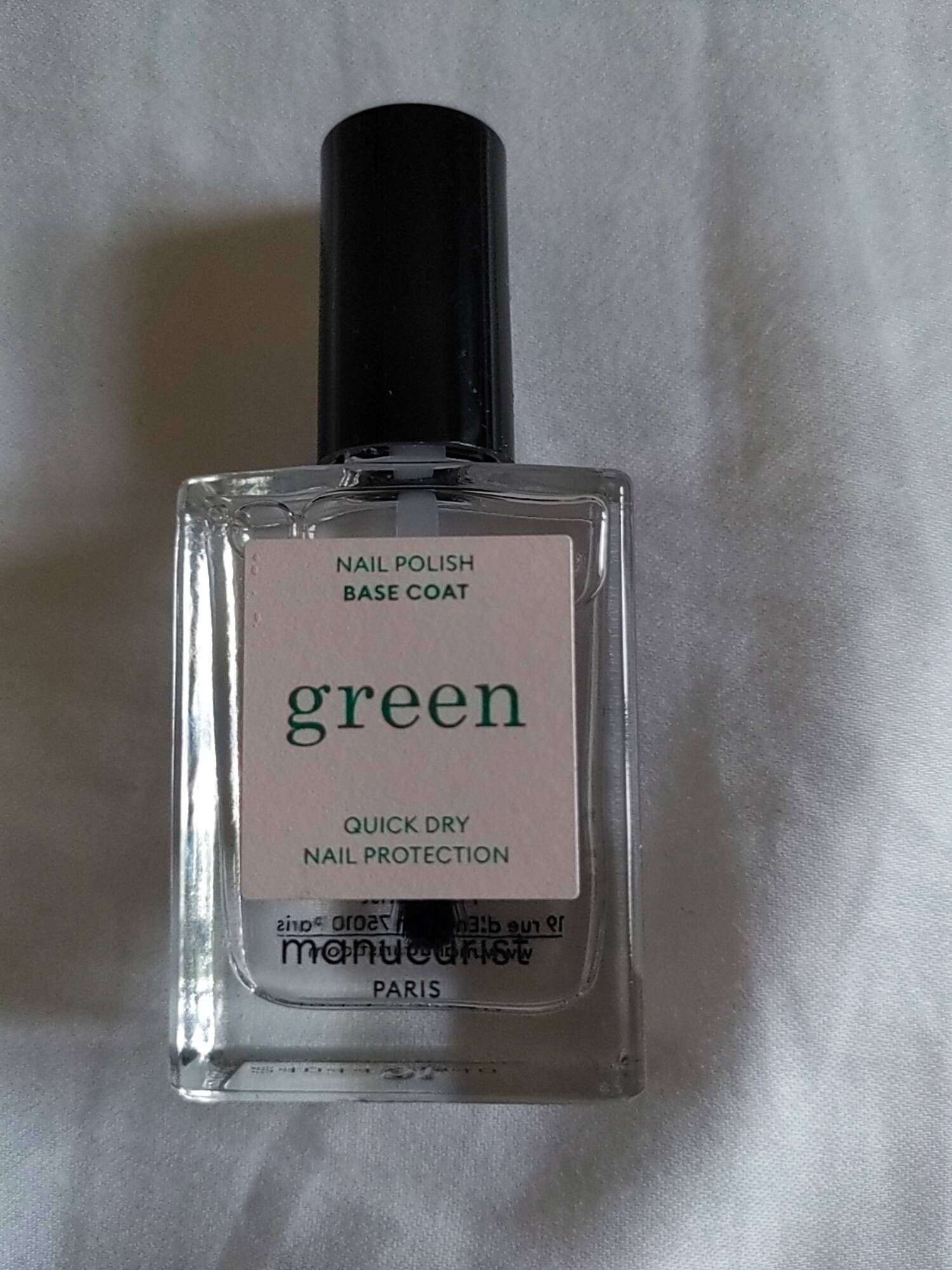 MANUCURIST - Green - Nail polish base coat