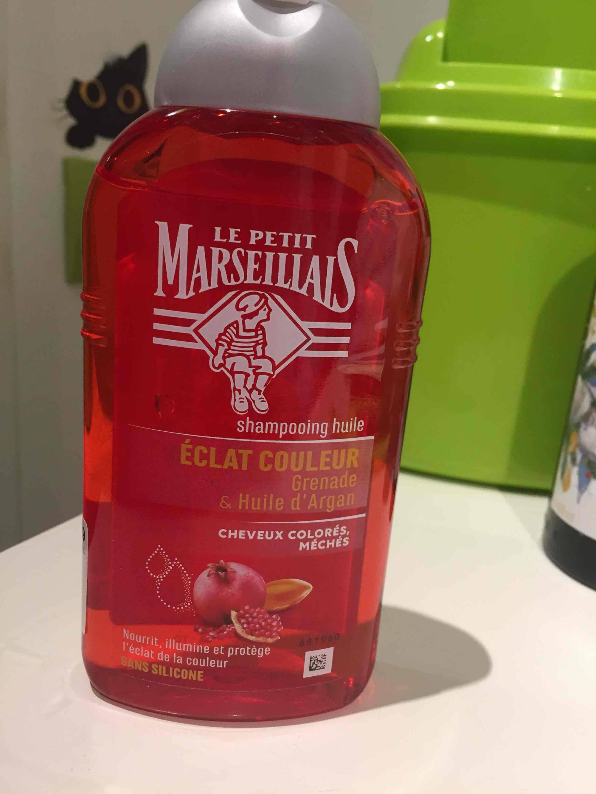 LE PETIT MARSEILLAIS - Éclat couleur - Shampooing huile grenade & huile d'argan