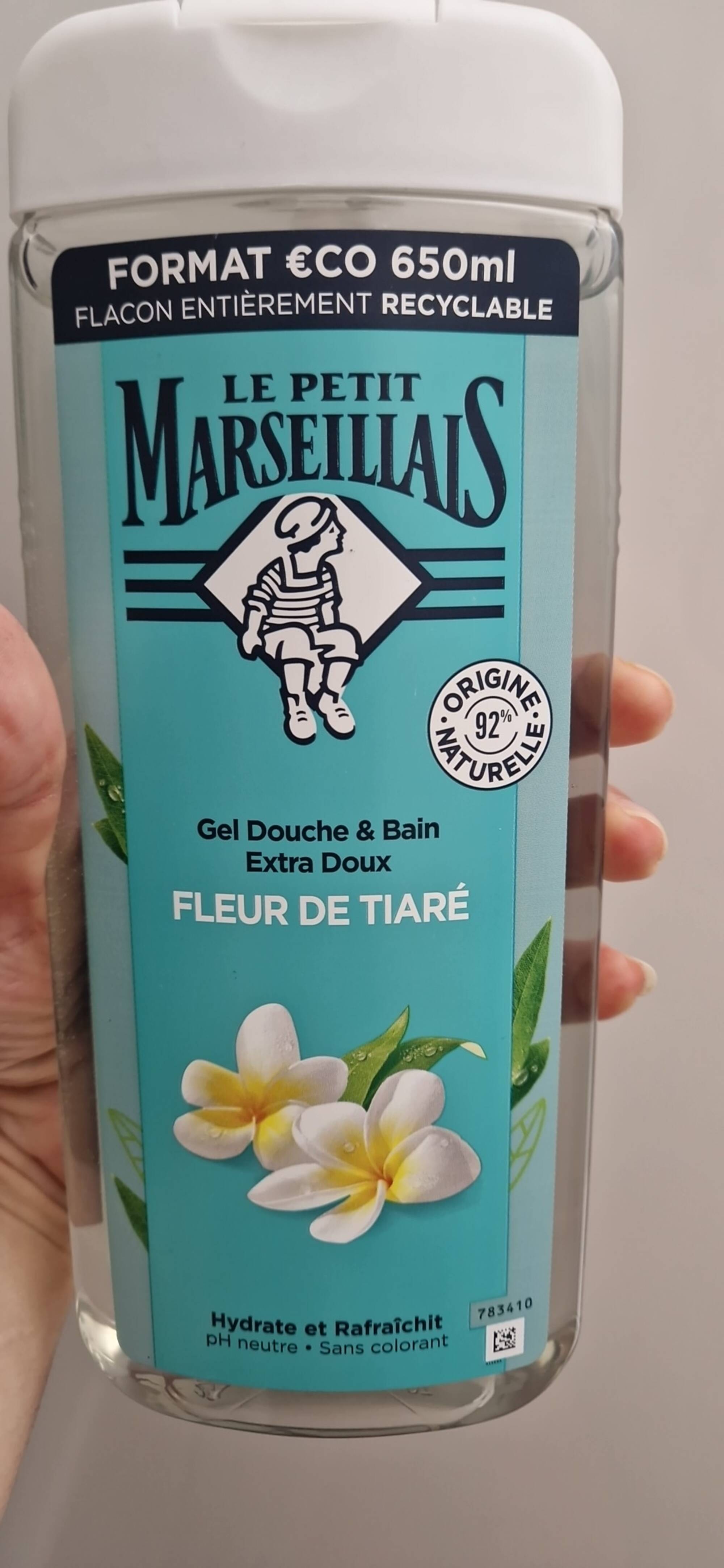 LE PETIT MARSEILLAIS - Fleur de Tiaré - Gel douche et bain extra doux 
