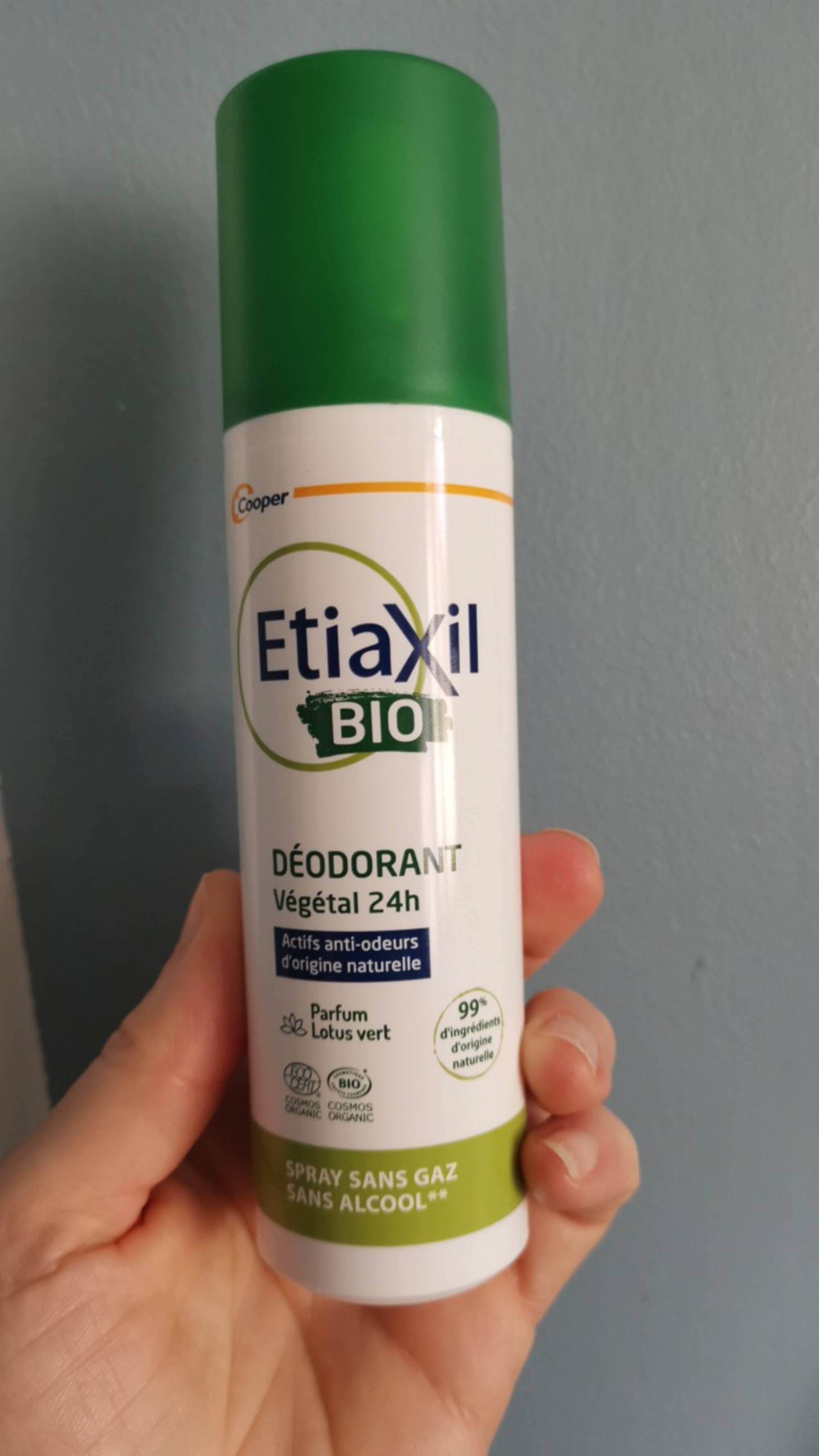 ETIAXIL - Déodorant végétal 24h bio
